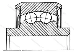 Модификация подшипника 971067ЮУС2 размер 7x24x12/18 от производителя  ГПЗ-3