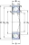 Подшипник S 71918 CE/HCP 4A