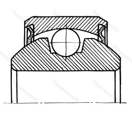 Модификация подшипника 981068ЮУ1 размер 8x30x41913 от производителя  ГПЗ-3