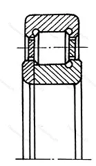 Подшипник  2092992 размер 460x620x95 от производителя  ГПЗ-9