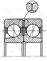 Подшипник  336220 размер 100x180x68