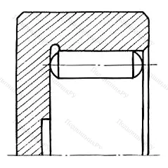 Модификация подшипника 904900 размер 10x16x8,95