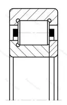 Подшипник  92518 (NUP 2218) размер 90x160x40 от производителя  ГПЗ-3