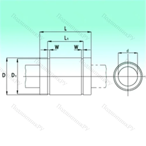 Подшипник шариковый линейный