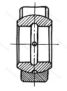 Подшипник GE 60 EXC размер 60x90x44/36 от производителя  SKF Подшипник GE 60 EXC размер 60x90x44/36 от производителя  SKF