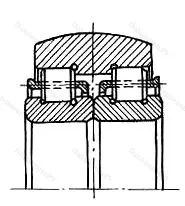 Подшипник  982807 размер 35x77,1x38,5 от производителя  МПЗ Подшипник  982807 размер 35x77,1x38,5 от производителя  МПЗ