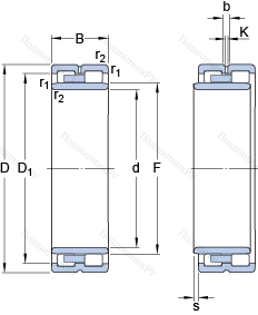 Подшипник NNU 4976 B/SPW 33