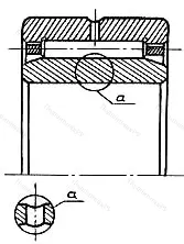 Подшипник  ИКВ55х68х28 размер 55x68x28