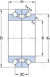 Подшипник BTW 65 CTN 9/SP