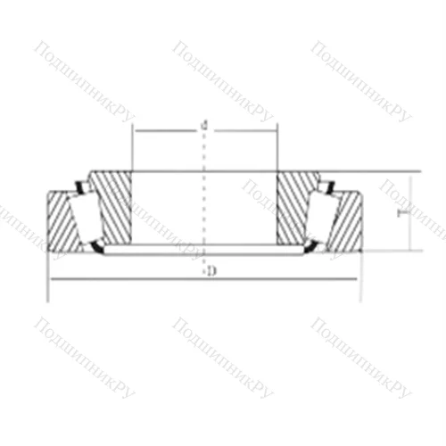 Подшипник роликовый радиально-упорный 218248/W 2A/210/2A от производителя  CRAFT