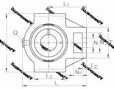 Подшипник RTUEY 40