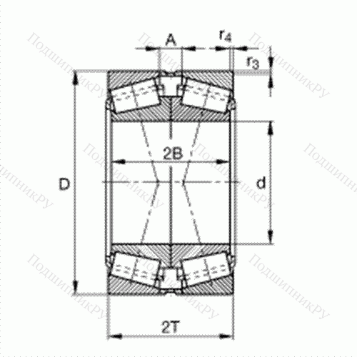 Подшипник роликовый конический 31306-A-N 11CA-A 50-90 от производителя  FAG Подшипник роликовый конический 31306-A-N 11CA-A 50-90 от производителя  FAG