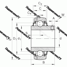 Подшипник GYE 45-KRR-B в Орле