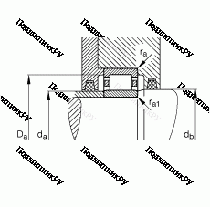 Подшипник NU 1014-M 1