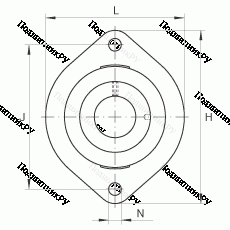 Подшипник FLCTE 15